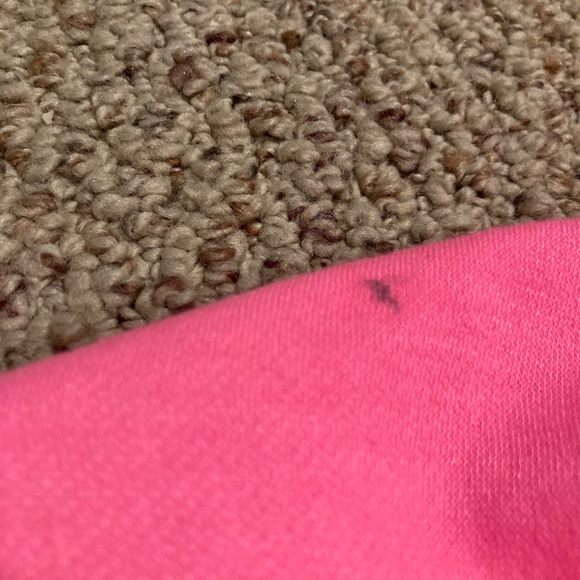 Really cute neon pink cropped half-zip! - Picture 3 of 3